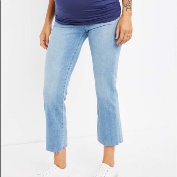 Joe’s Jeans The Callie High Rise Cropped Boot Maternity, 26 NEW NWT - Picture 1 of 13